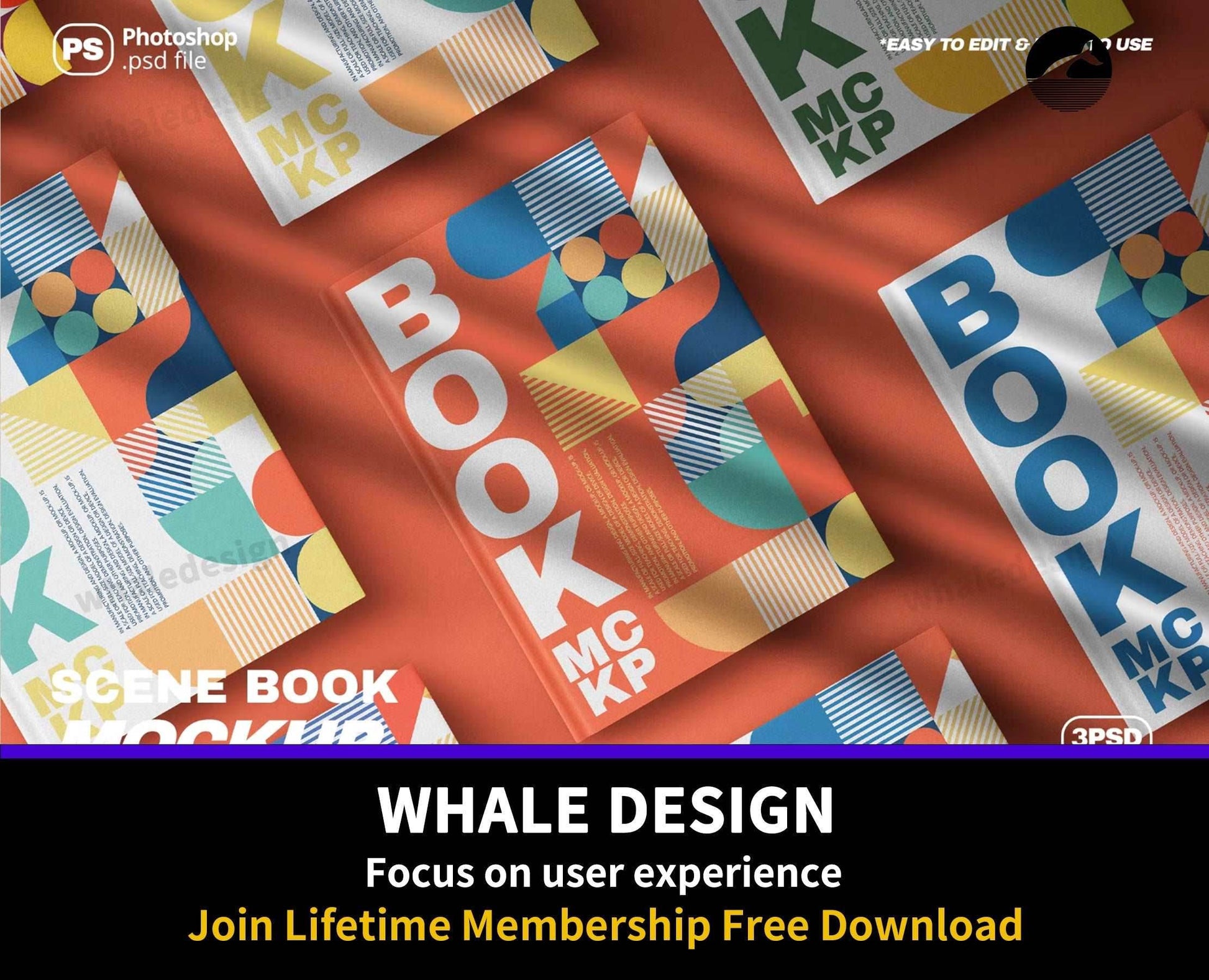 164Cover Book Mockup - whaledesign