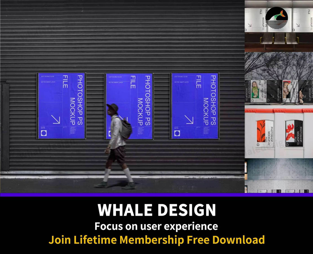 201City Advertising Mockup Set - whaledesign