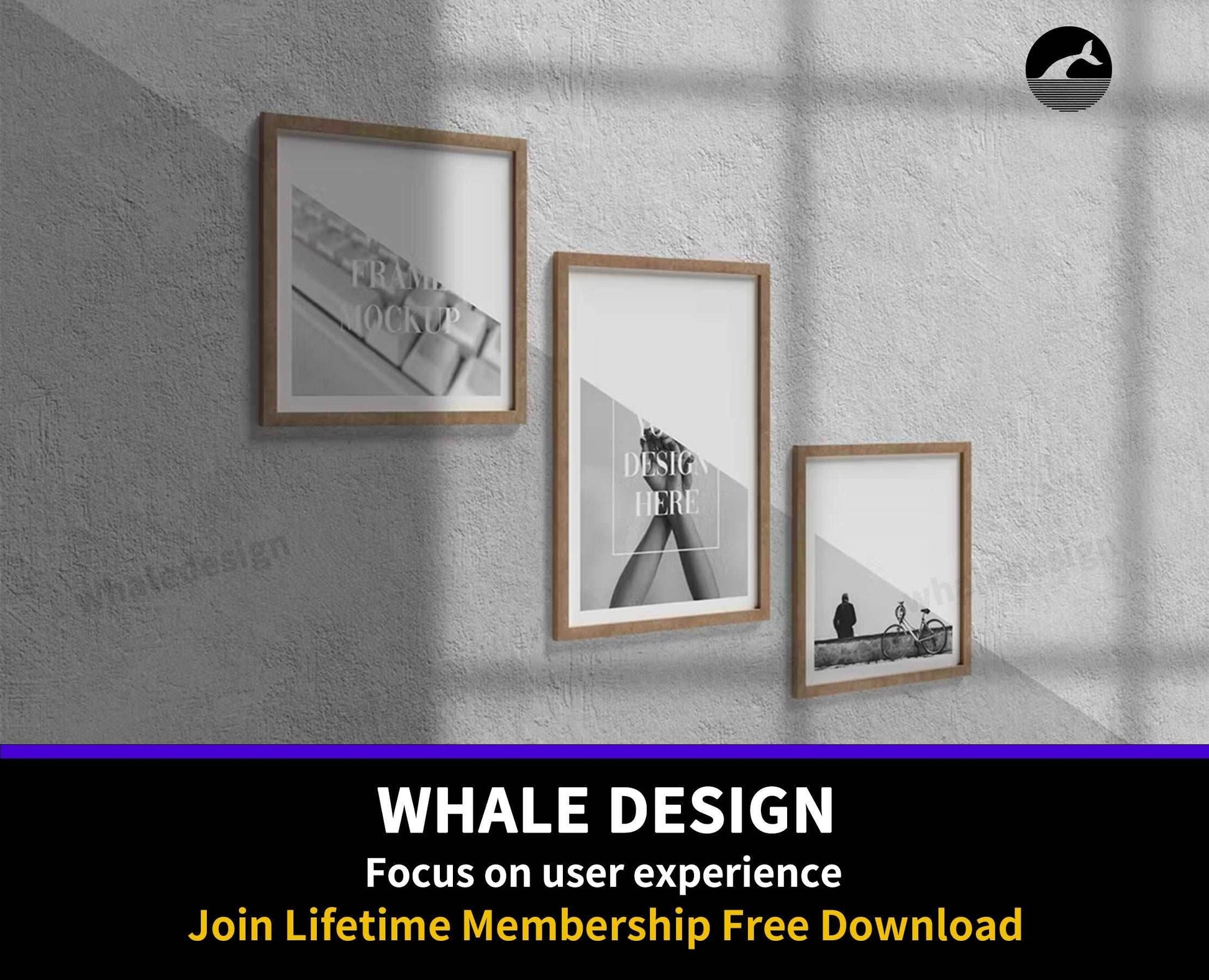 206Wall Frame Mockup - whaledesign