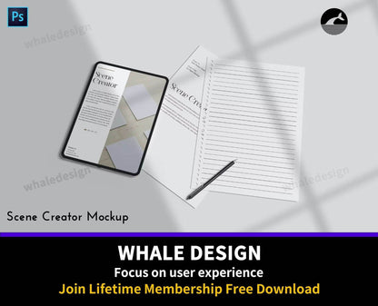 215Scene Creator Mockup - whaledesign