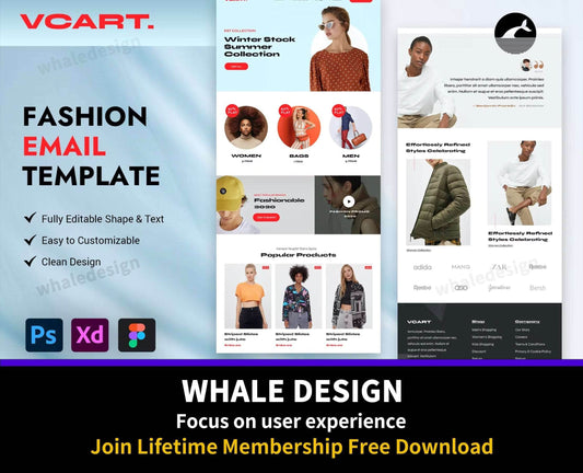 222Fashion Shop Email Template - whaledesign
