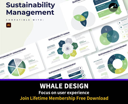 268Sustainability Management Illustrator Infographics - whaledesign