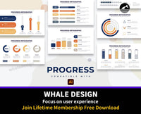 271Business Progress Illustrator Infographics - whaledesign