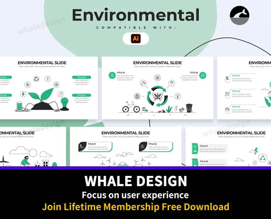 276Education Environmental Illustrator Infographics - whaledesign