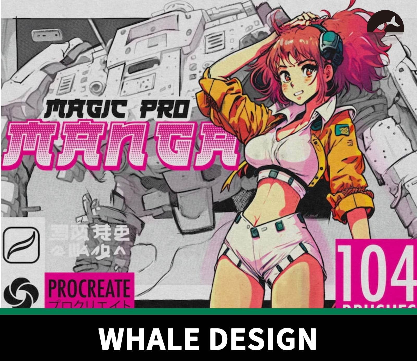 720 Procreate Professional Comic Brush - Magic Pen - whaledesign