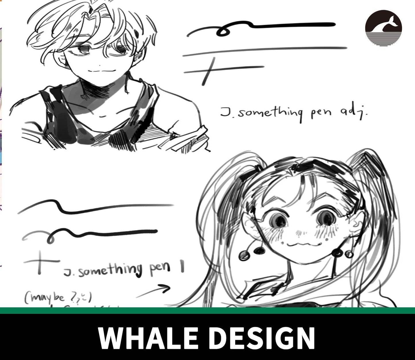 740 Procreate J.Something Brush - whaledesign