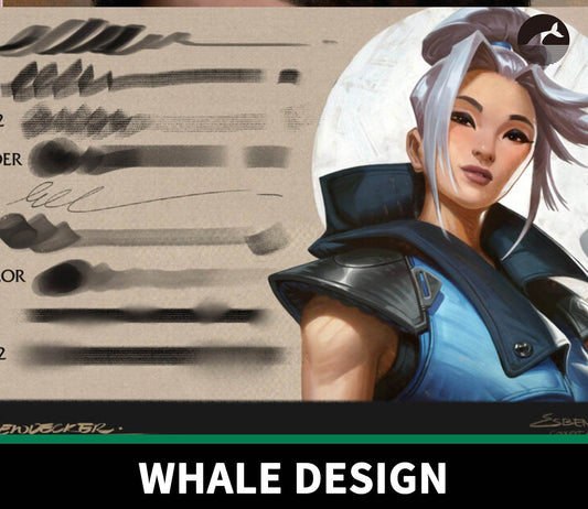 746 LEYENDECKER Brush Pack - whaledesign