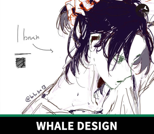 757 bub? Outlining Brush - whaledesign