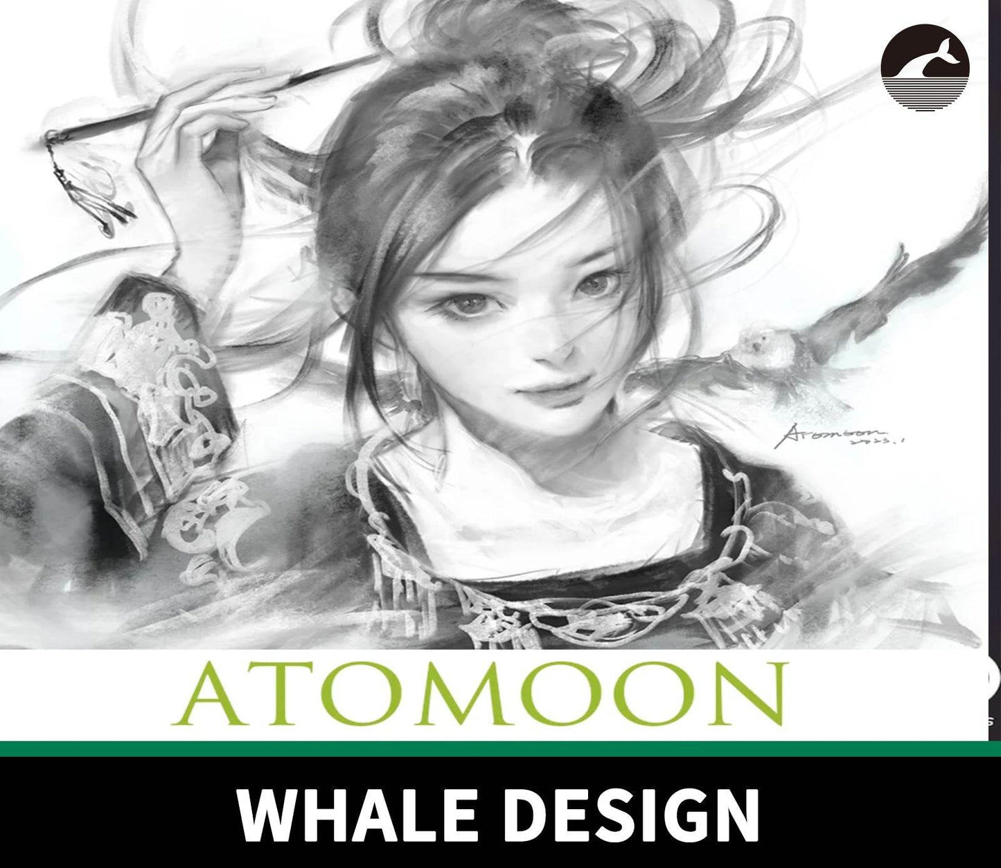 763 ATOMOON Brush - whaledesign