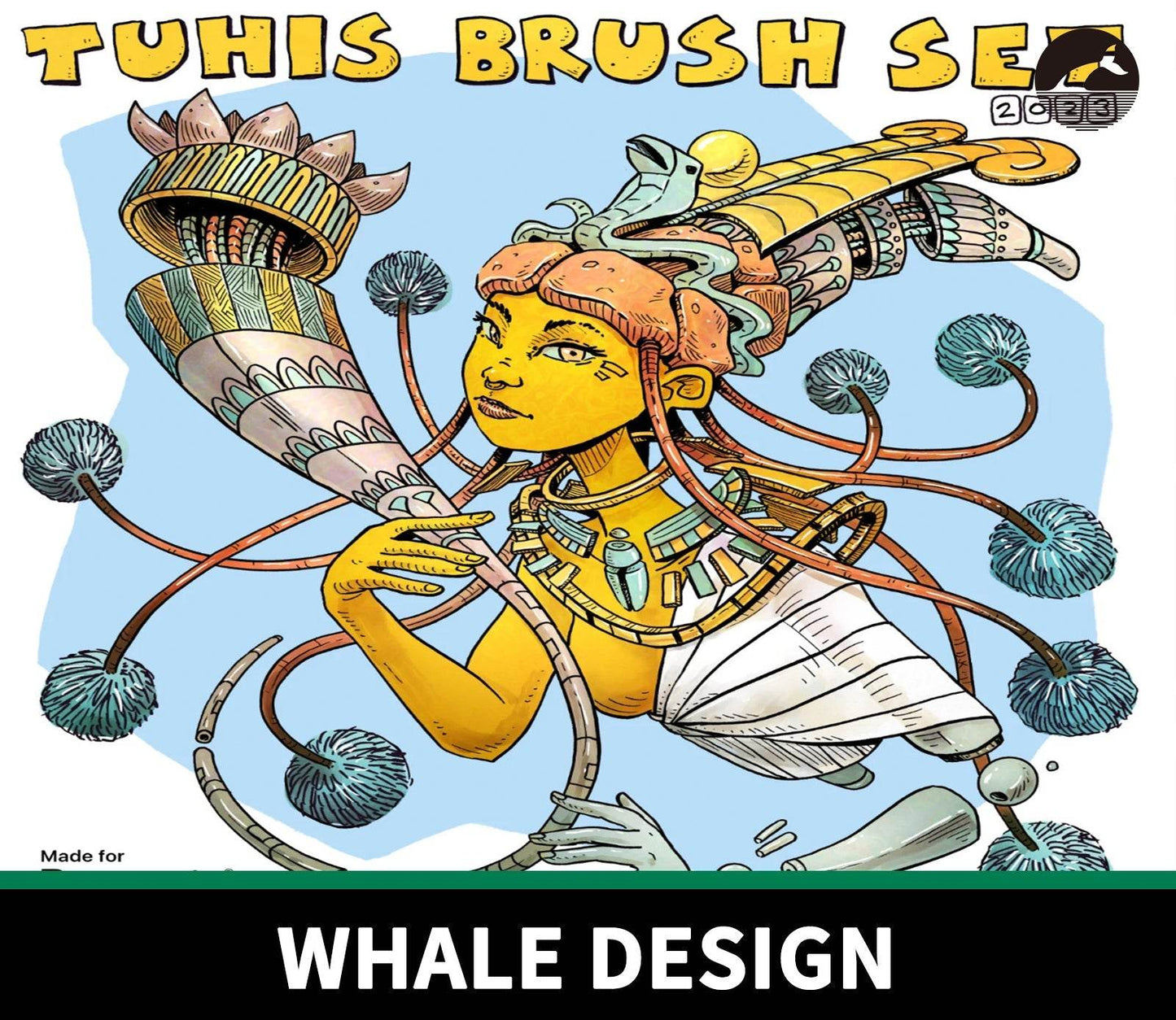 776 Latest Tuhis Brush Set - whaledesign