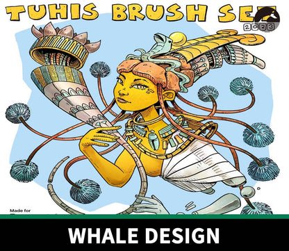 776 Latest Tuhis Brush Set - whaledesign