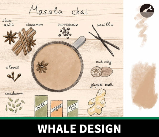 778 Procreate? Official Care Package - Dessert Time Brush - whaledesign