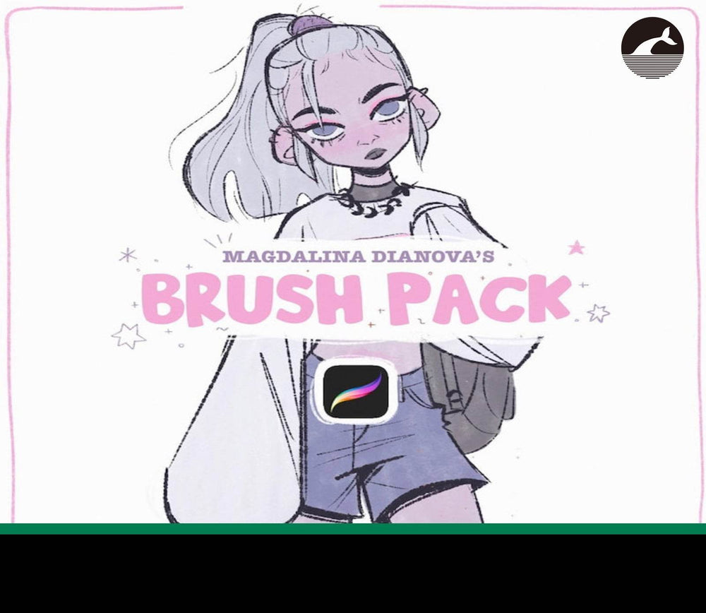 780 Magdalina Dianova Brush Pack - whaledesign