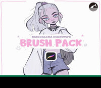 780 Magdalina Dianova Brush Pack - whaledesign