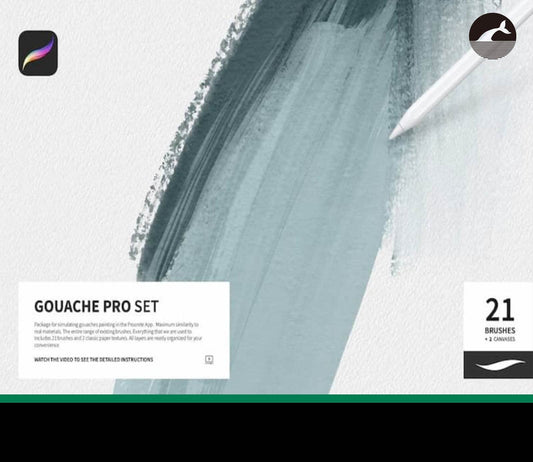 785 Professional Watercolor Brush - whaledesign