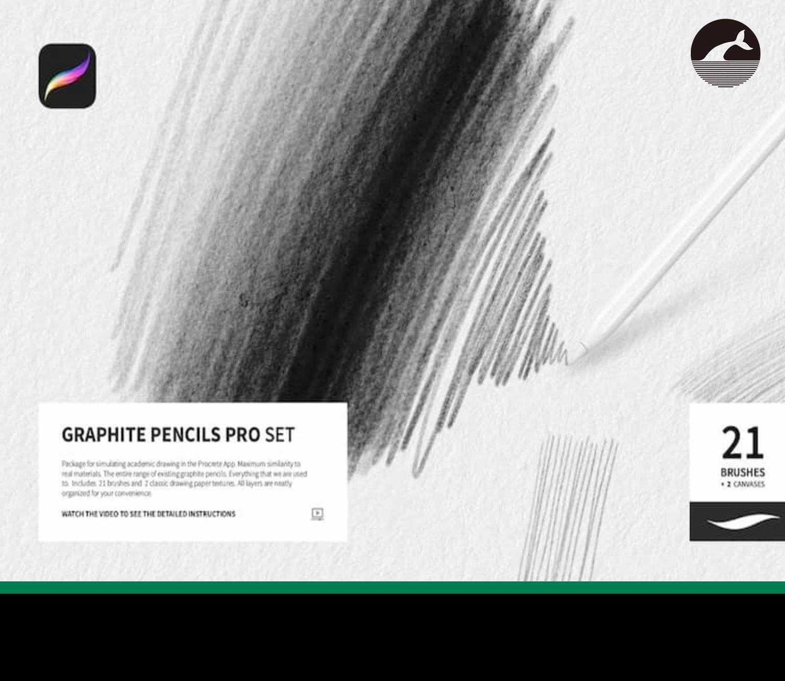 786 Graphite Pencil Brush - whaledesign
