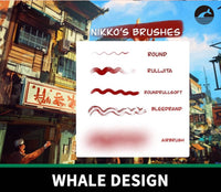 821 Official Community's Favorite Brushes - Nikko Brushes - whaledesign