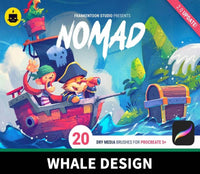 831 Wanderlust Brush Pack - whaledesign