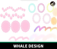 837 Procreate Graphic Brush Set - whaledesign