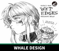 859 Procreate Draft and Graffiti Brushes - whaledesign