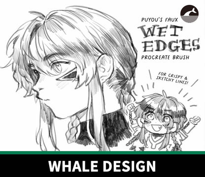 859 Procreate Draft and Graffiti Brushes - whaledesign