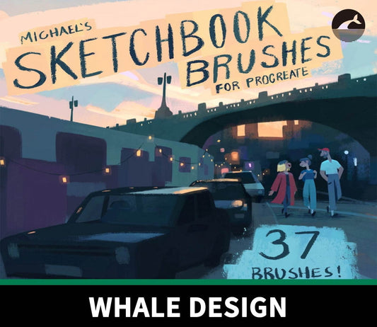 862 Draft and Sketching Brushes - whaledesign