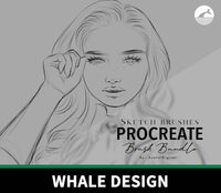 867 Sketching Brushes - whaledesign