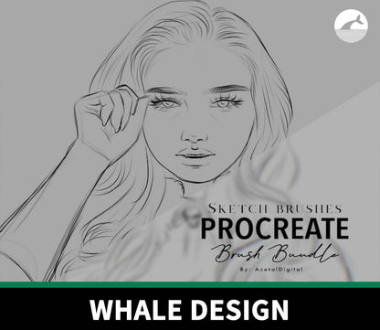 867 Sketching Brushes - whaledesign