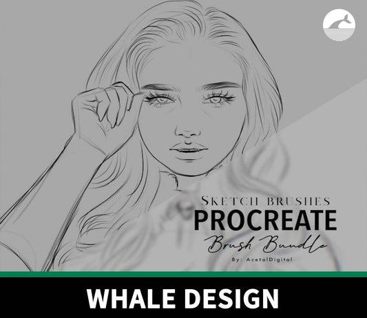 867 Sketching Brushes - whaledesign