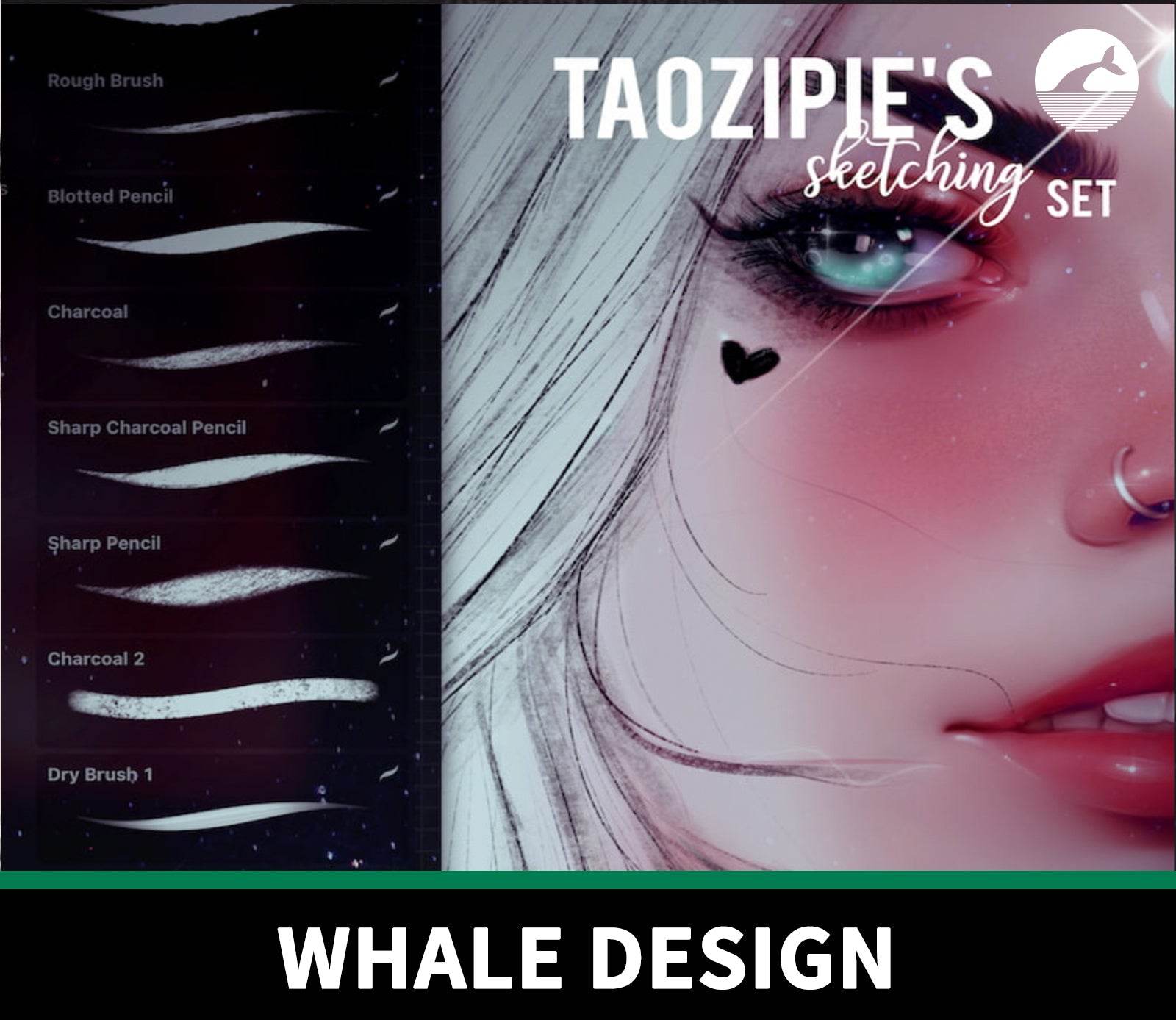 871 Taozipie's Sketching Brushes - whaledesign