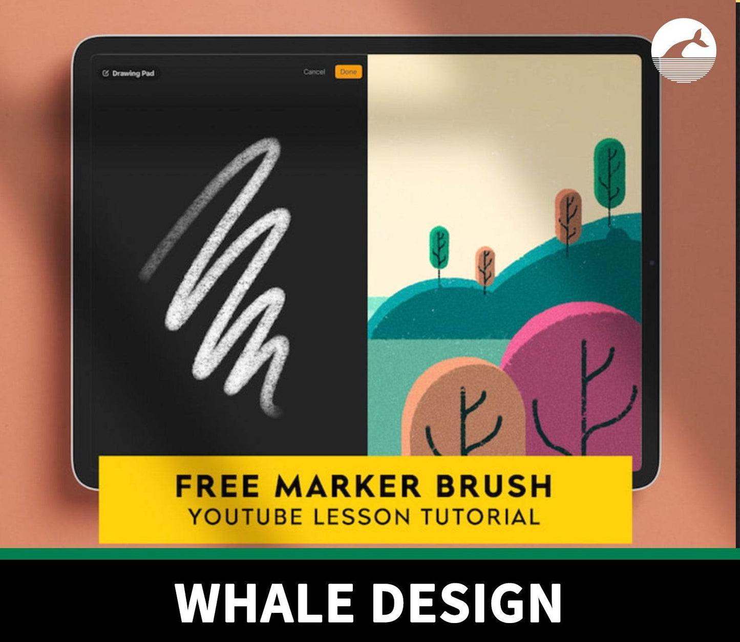 881 Ghost Paper Marker Brush - whaledesign