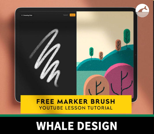 881 Ghost Paper Marker Brush - whaledesign