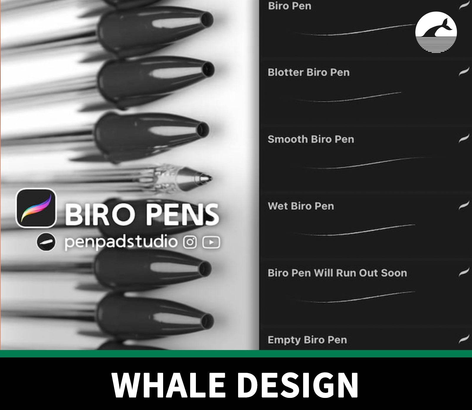 882 Penpadstudio Ballpoint Pen Brush - whaledesign
