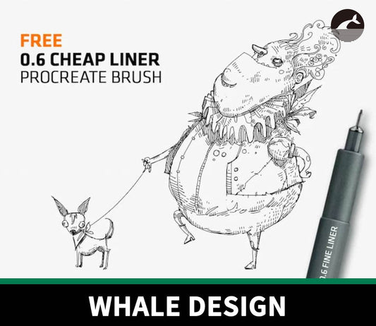 884 0.6mm Stylus Brush - whaledesign