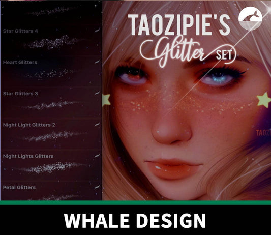 896 Taozipie Skin Speckle Brush - whaledesign