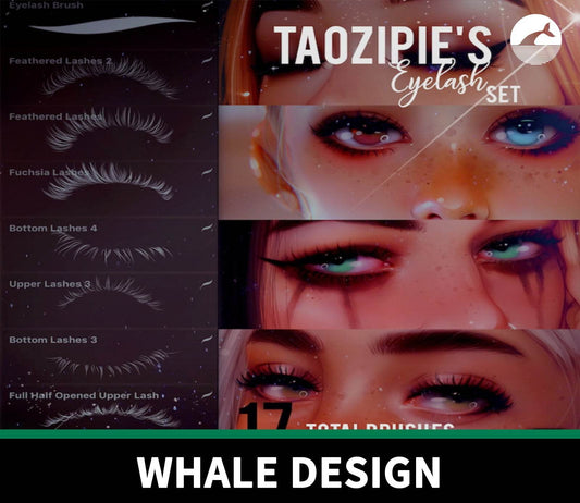 901 Taozipie Revised Eyelash Brush - whaledesign