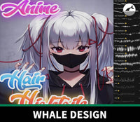 902 Attki Comic Hair Highlight Brush - whaledesign