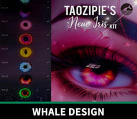 908 Eye Iris Brush Set and Transparent Background Image - whaledesign