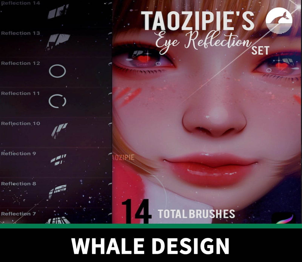 918 Taozipie Eye Reflection Brush - whaledesign