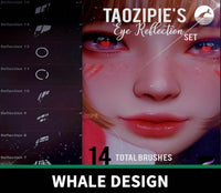 918 Taozipie Eye Reflection Brush - whaledesign