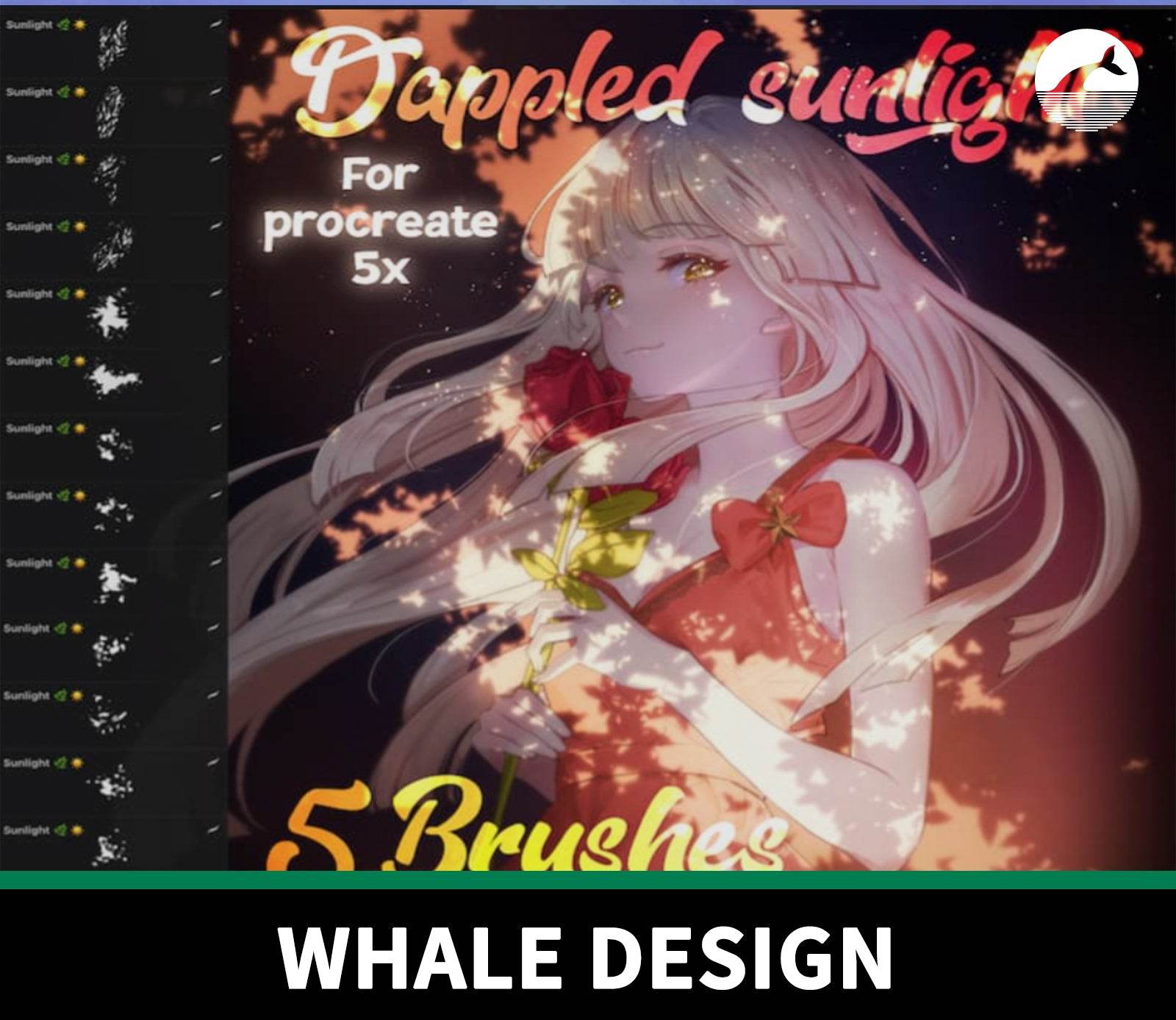 929 Attki Dappled Sunlight Brush - whaledesign