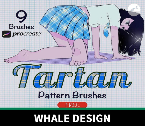 936 Clothing Checkerboard Pattern Brush Set - whaledesign