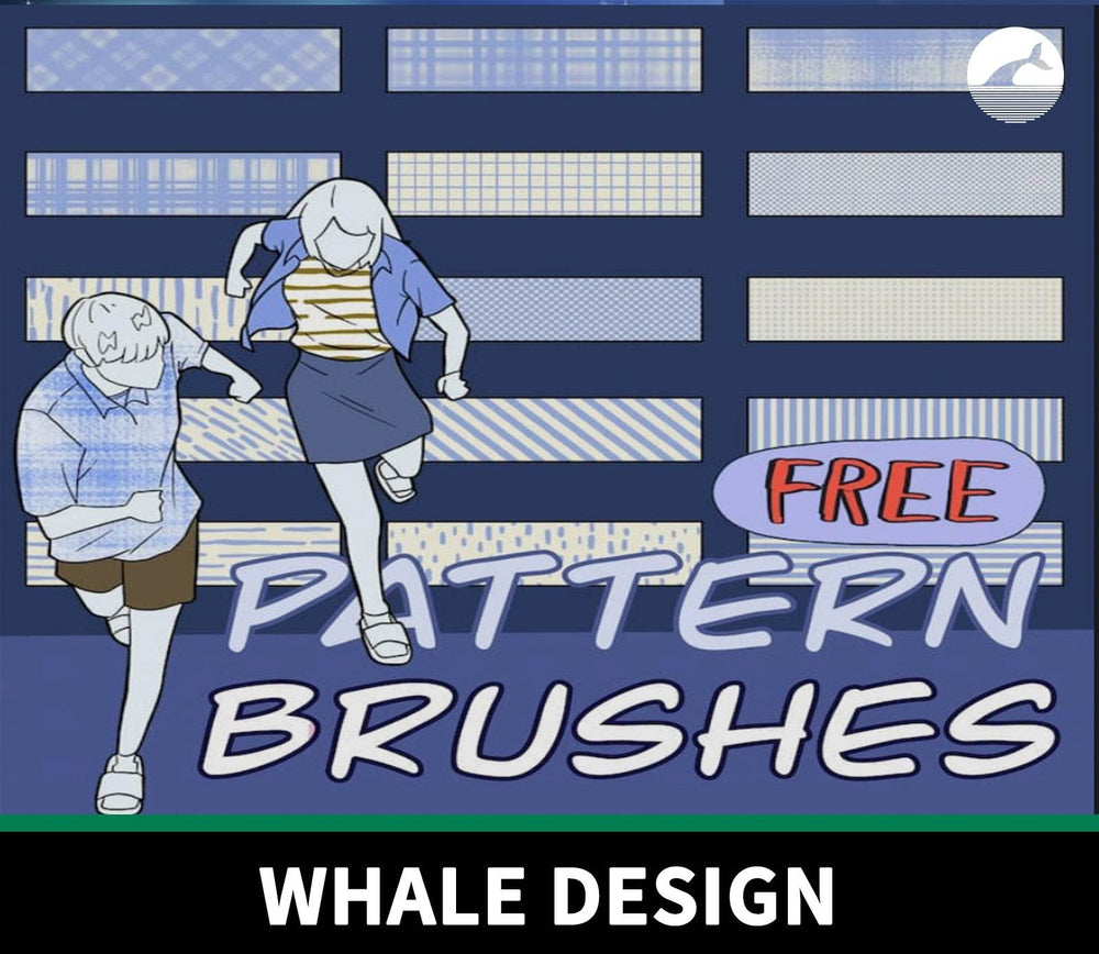 940 Pattern Brushes - whaledesign