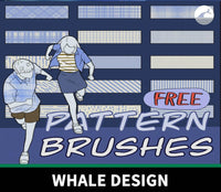 940 Pattern Brushes - whaledesign