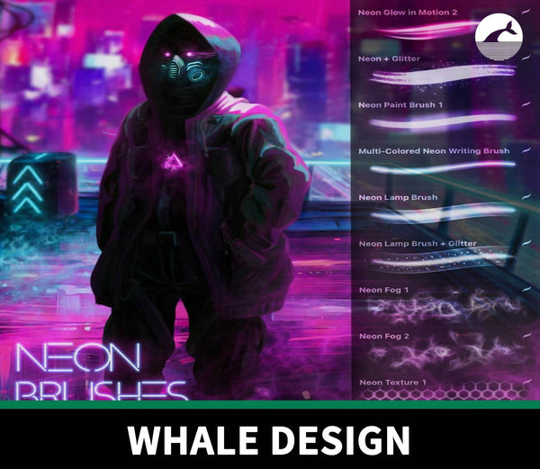 946 Neon Light Brush - whaledesign