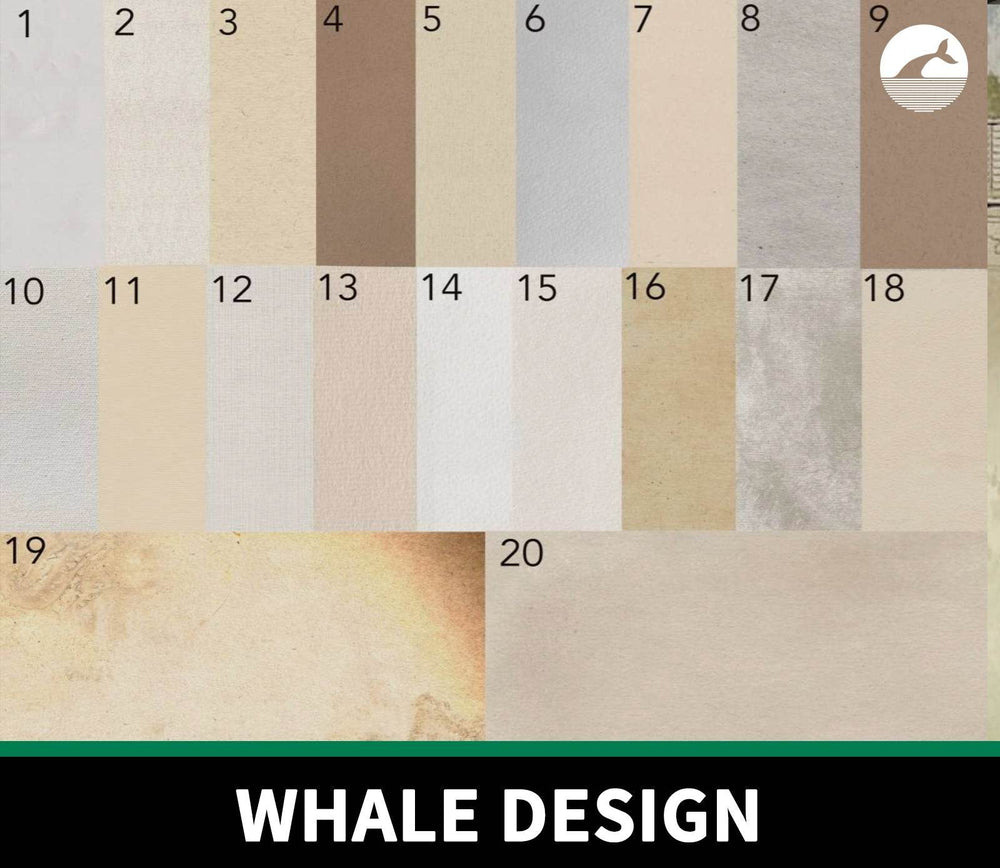 951 20 Textured Papers and Canvases - whaledesign