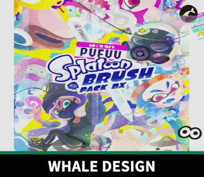 958 Pufuu's Splatoon Brushes - whaledesign