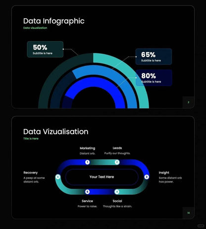 1002 A PPT with a simple and clean layout and eye-catching colors - whaledesign