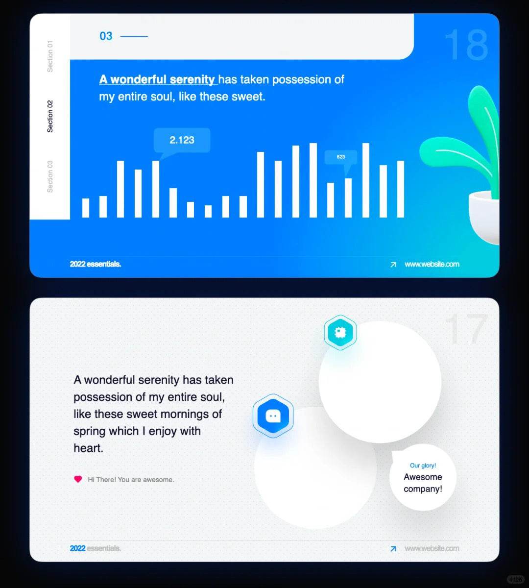 1009My colleague said my Keynote looked very clean. - whaledesign