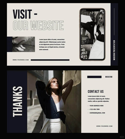 1016 A PPT template that is perfect for brand albums - whaledesign